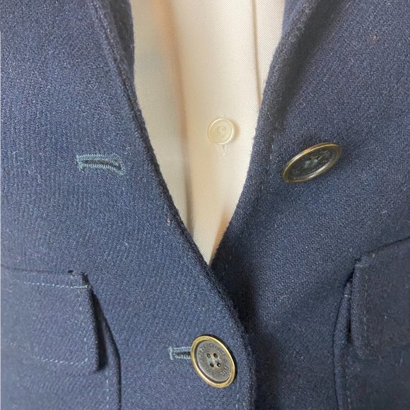 ๐2/$30๐ Abercrombie & Fitch Navy Academy Blazer - Picture 4 of 10